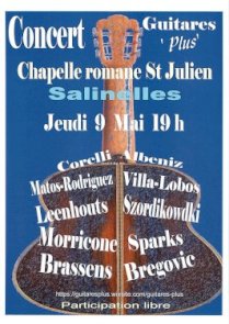 Peinture et musique à la chapelle romane Saint-Julien de Salinelles