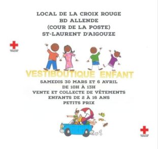 Vestiboutique avec la Croix Rouge Française 