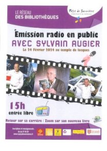 Émission radio avec Sylvain Augier