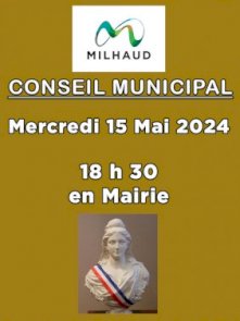 CONSEIL MUNICIPAL - MERCREDI 15 MAI 2024 (1/1)