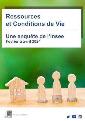 INSEE ENQUETE de février à avril 2024 Ressources et Conditions de vie des Ménages 2024