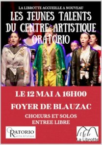 LA LIBROTTE -  ensemble choral ORATORIO - Dimanche 12 mai