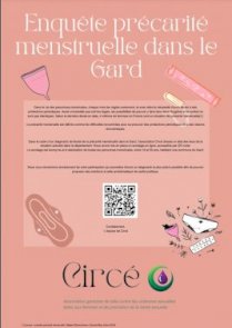 Enquête précarité  - Diagnostic territorial de la précarité menstruelle dans le Gard