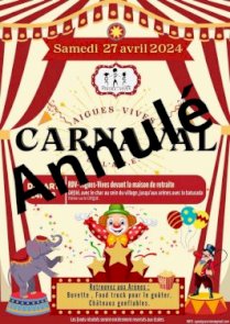 Annulation du Carnaval 