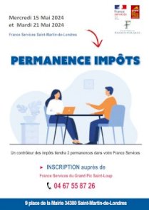 PERMANENCE IMPOTS - FRANCE SERVICES