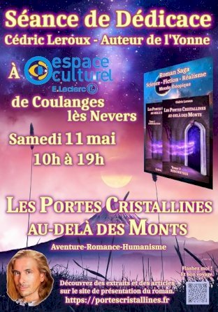 Séance de dédicace à l'Espace Culturel Leclerc de Coulanges Lès Nevers (1/1)