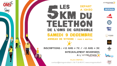 Les 5km du Téléthon de l’OMS de Grenoble