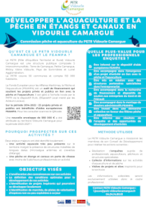 LE DLAL FEAMPA 2023-2027  EN VIDOURLE CAMARGUE