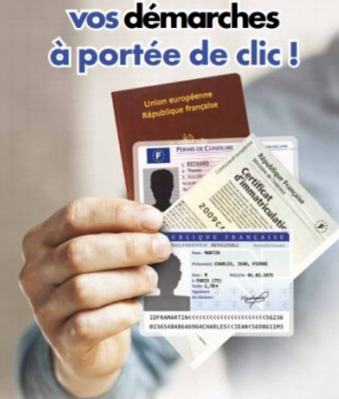 Démarches en ligne (Carte Nationale d'Identité, Passeport, Permis de Conduire) (1/1)