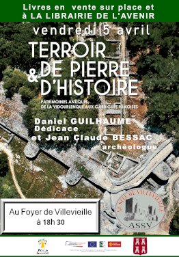 Terroir de Pierre et d’Histoire, un film et  une conférence à Villevieille (1/1)