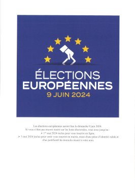 Élections européennes  (1/1)