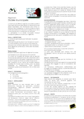 LA DICTÉE MUNICIPALE - 3ÈME ÉDITION - 24 AVRIL 2024 (3/3)