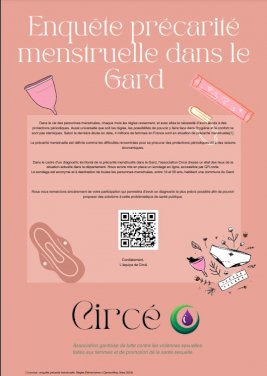 Enquête précarité  - Diagnostic territorial de la précarité menstruelle dans le Gard (1/1)