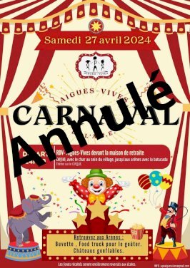 Annulation du Carnaval (1/1)