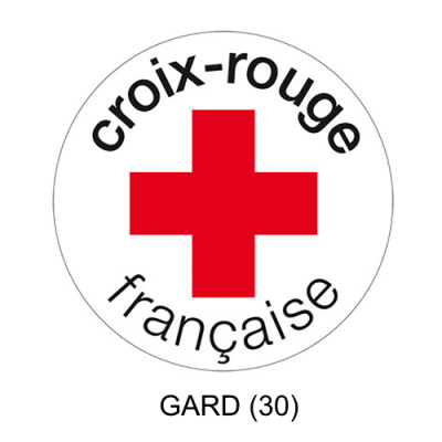 Logo Croix-Rouge française (Gard)