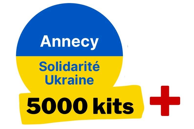 5000 kits de secours pour l'Ukraine (1/2)