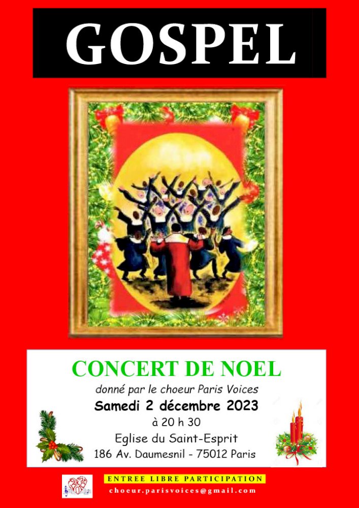 Concert gospel de Noël (1/1)