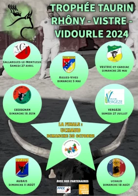 Première course du Trophée taurin Rhôny - Vistre - Vidourle 2024 à Gallargues-le-Montueux (2/2)